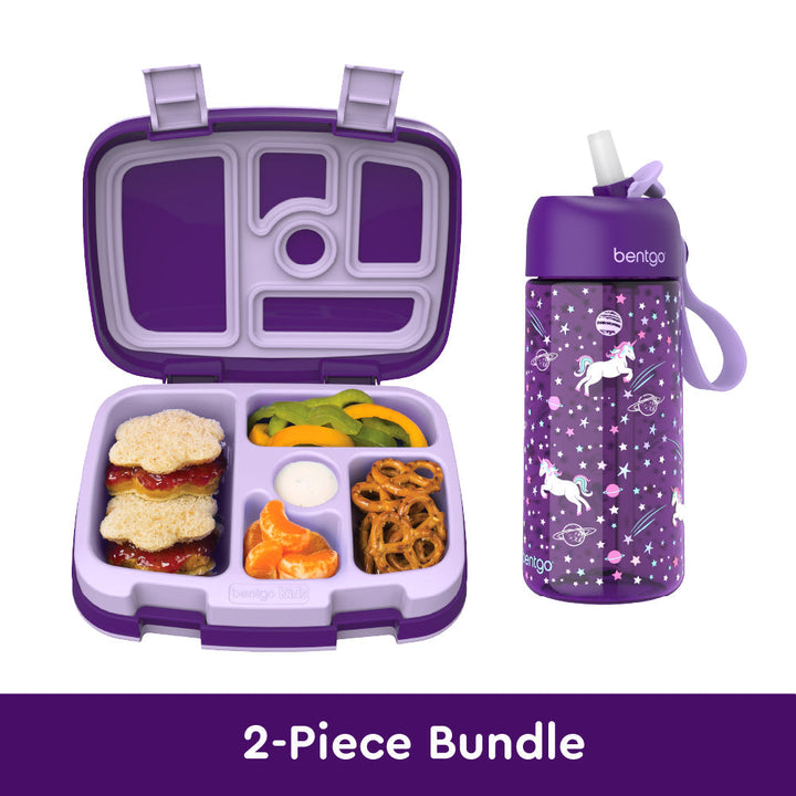 Bentgo Kids Prints Lunch Box & Water Bottle G2