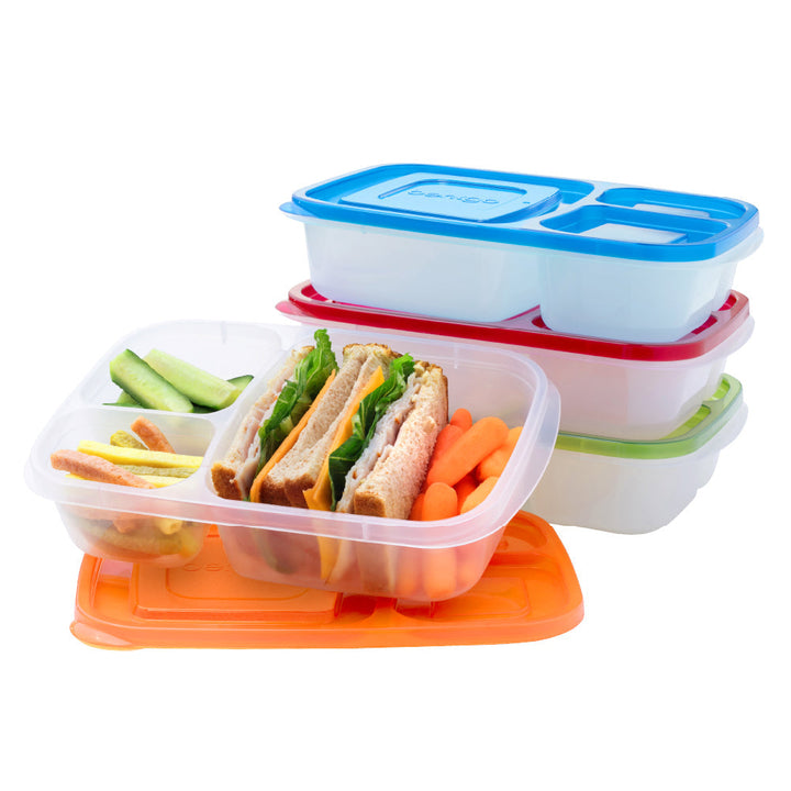 Bentgo Easyboxes 3-Compartment Food Containers 8-Piece Set L1