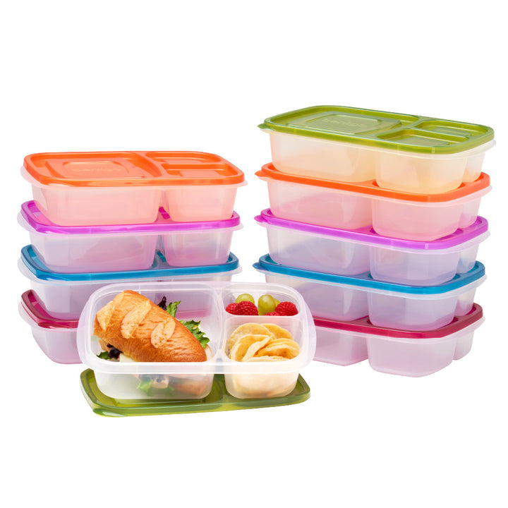 Bentgo Easyboxes 3-Compartment Food Containers 20-Piece Set D7