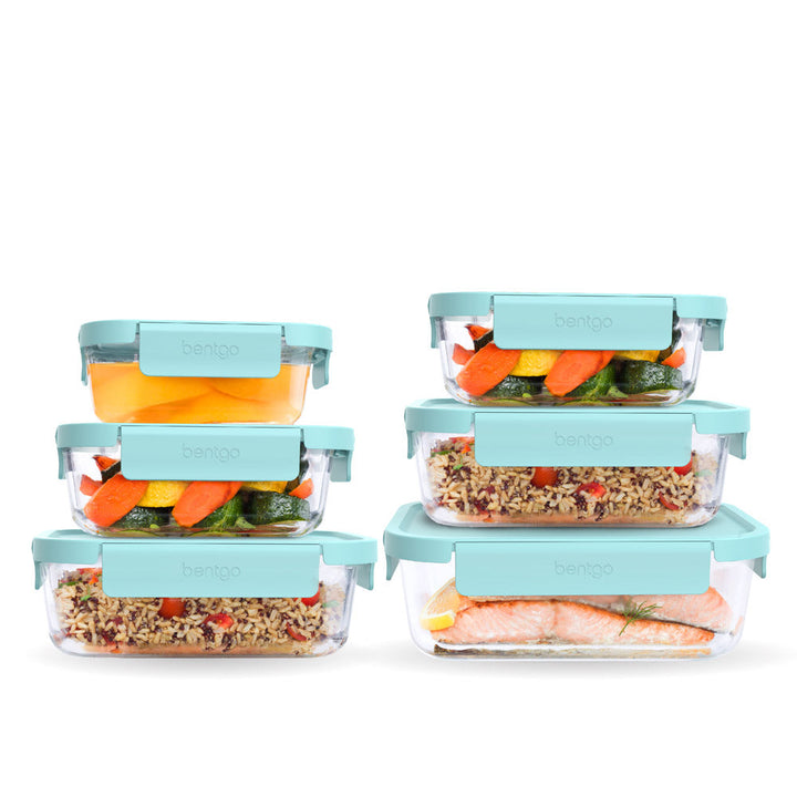Bentgo Glass Leak-Proof Food Storage Set (12-Piece) I4