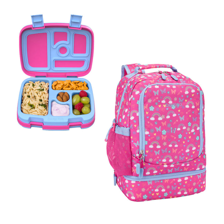 Bentgo Kids Prints Lunch Box & Backpack L4